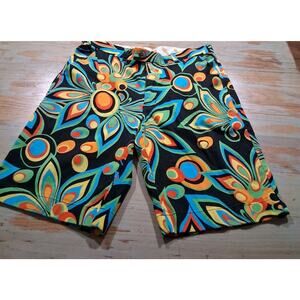 Loudmouth Golf Shorts in Shagadelic Black, Men's Size 34